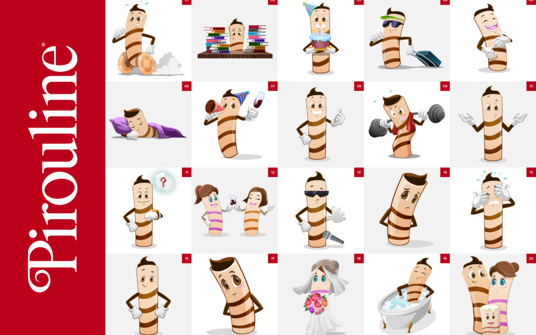 Pirouline Releases Emojis